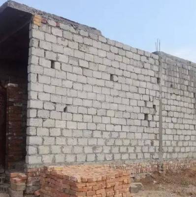 Gray structure house best location In Attock