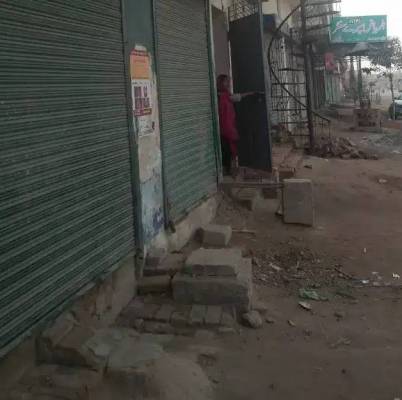 2 Shops with residential house for Sale Okara