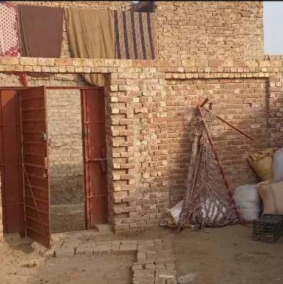 Semi constructed plot / hen farm for sale Jhang